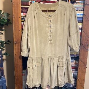 FREE PEOPLE - Stylish Dress in Tan